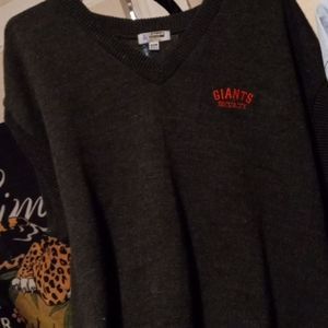 REAL San Francisco Giants Security guard sweater vest. (1997?-2012 version)